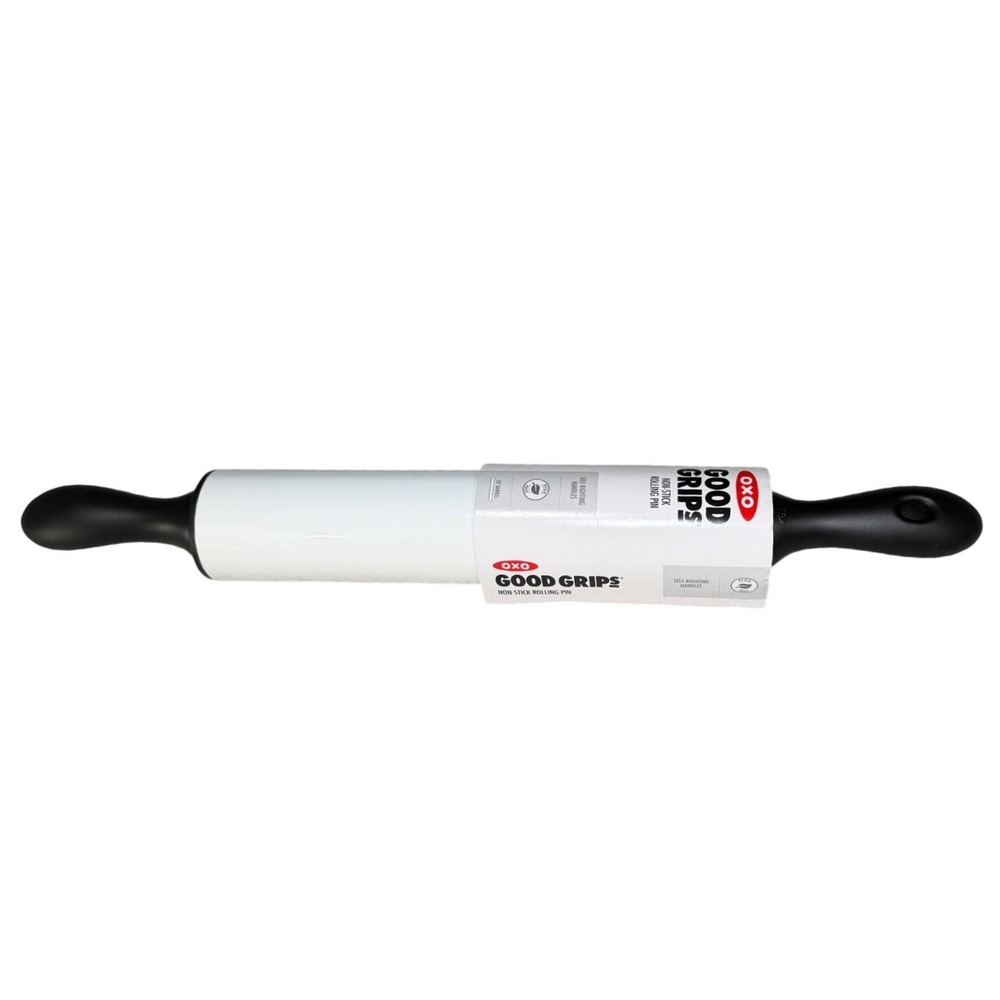 OXO Good Grips Non-Stick Rolling Pin 12 Inch Barrel Self-Righting Handles 73981